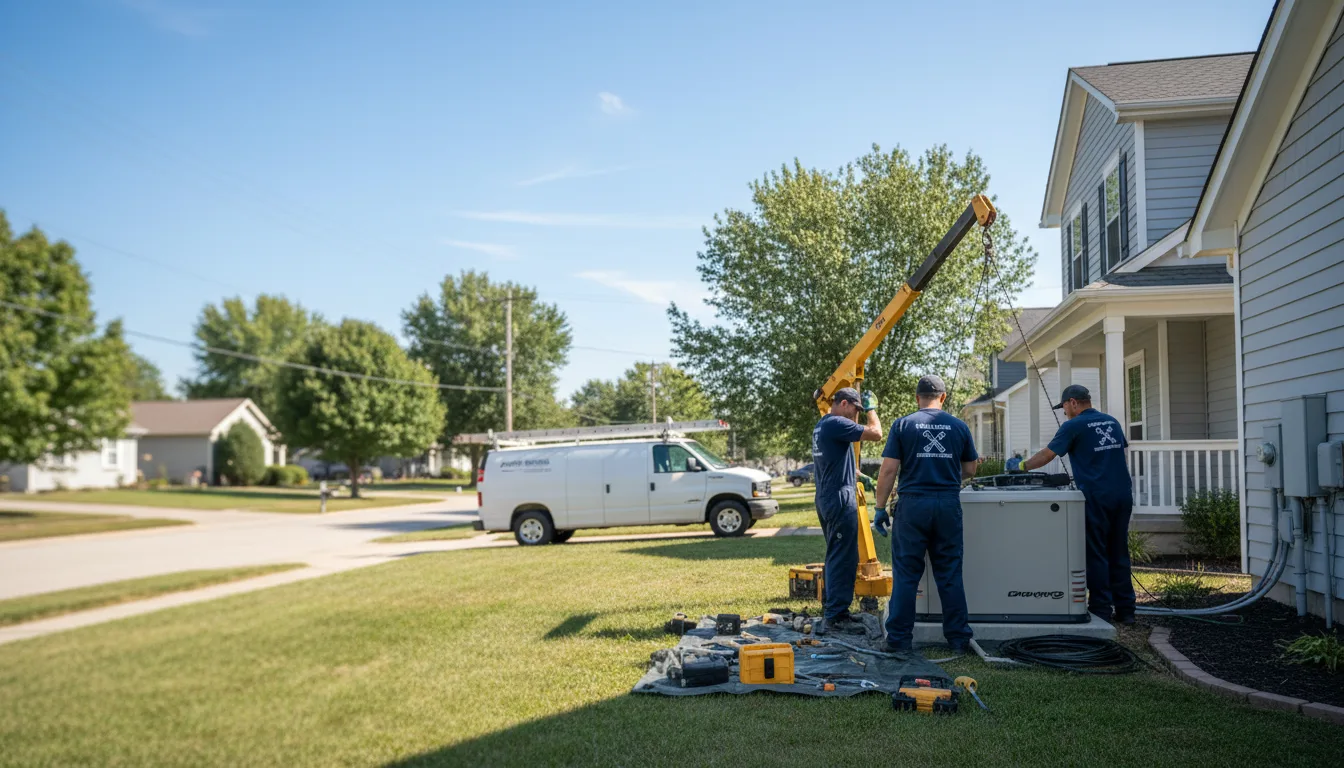 Generator Installation in Hamilton, KS near me